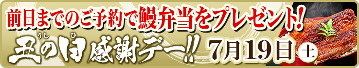 うなぎバナー